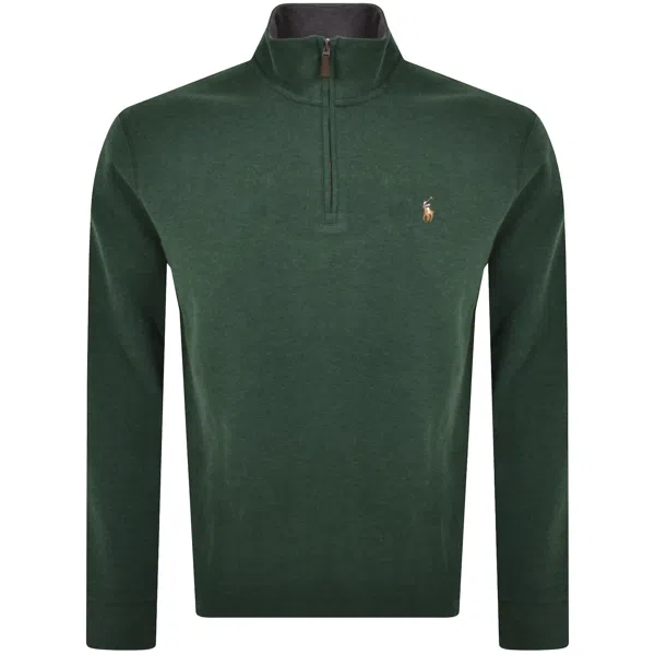 Polo Ralph Lauren Ralph Lauren Quarter Zip Sweatshirt Green ModeSens